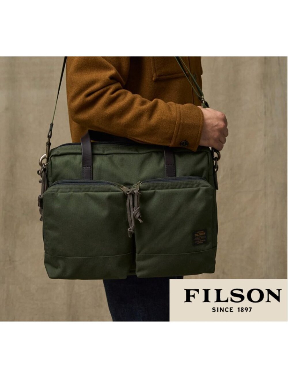 Filson Dryden Briefcase - Green